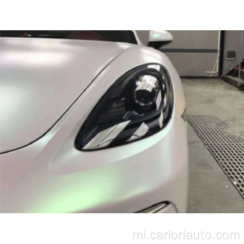 Matte Fantacy White Car VinyL takai